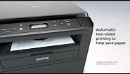 Laser Multi-Function Copier with Wireless Networking and Duplex Printing | Brother™ DCPL2520DW