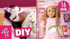 DIY Sleepover & 2021 Accessories Compilation | Doll DIY | @AmericanGirl