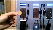 COIN OPERATED PHONE CHARGING STATION