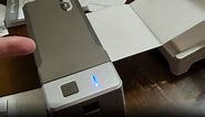 Thermal Label Printer Demo - TORDORDAY Bluetooth Printer