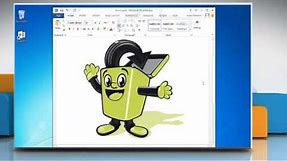 How to Insert a Clip Art in Microsoft® Word 2013