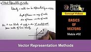 Class 11 Physics | Basics of Vectors | #2 Vector Representation Methods | For JEE & NEET