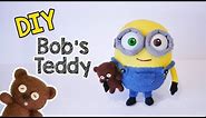 DIY Minion Bob's Teddy Bear Tim - Needle Felting Tutorial