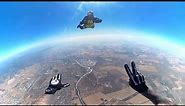 Salto skydive 360º 4k