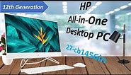 HP All-in-One 12th Generation Desktop Review HP All-in-One 27-cb1456in Windows 11 PC Computer.