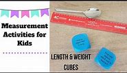 Measurement Activities for Kids - Length & Weight Cubes - Hope Education