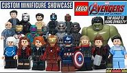 LEGO AVENGERS: AGE OF ULTRON Custom Minifig Showcase (Road to KANG DYNASTY Updated)