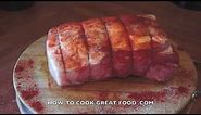 Oven Roast Pork Recipe - How to Roast Pork - Easy Roast Pork - Pork Joint - Crispy pork