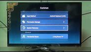 How to factory reset Android TV.