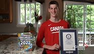 Montrealer Olivier Rioux breaks record, wins title for world’s tallest teenager