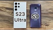 Samsung Galaxy S23 Ultra vs Samsung Galaxy S9