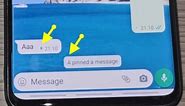 How to pin a message on Whatsapp. How to unpin and replace pins in Whatsapp chats