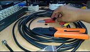 Cara Pasang Konektor BNC Pada Kabel Coaxial [BNC Model Ulir dan Model Crimping]
