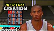 BEST KOBE BRYANT NBA 2K24 FACE CREATION TUTORIAL! YOUNG & OLD Kobe Bryant