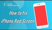iPhone Screen Issues | How to Fix iPhone Red Screen of Death (4 Ways)