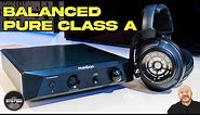 "AFFORDABLE" Pure CLASS A Headphone Amplifier Musician Andromeda REVIEW