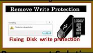 HP Pen Drive Write Protected Problem Solution || how to HP Pen Drive Write Protected Remove