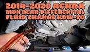 Acura MDX Rear Differential Fluid Change How-To