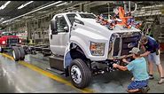 Building the Massive Ford Heavy Trucks - USA Assembly Plant