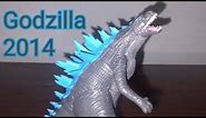 Review Godzilla 2014 made from Biscuit / Finished Sculpture.
