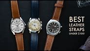 Impressive Leather Watch Straps Under $100 and My Vintage Watch Collection!