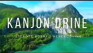 Kanjon Rijeke Drine ( Drina Canyon ) - Ljepote Bosne i Hercegovine , Dron , Drone 4K