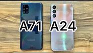 Samsung Galaxy A24 vs Samsung Galaxy A71
