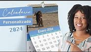 Calendario 2024: Almanaque editable para imprimir , personaliza tu calendario