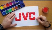 How to draw the JVC logo