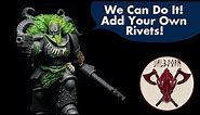 How To Make Your Own Rivets For Your Miniatures