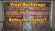Vinyl Backdrops – Are they better than Fabric Backdrops? Backdrops for Video and Photography.