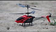 Syma S5H 2.4G 3.5Ch Cemote Control RC Helicopter, Unboxing & Testing