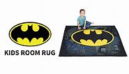 Batman Kids Room Non Slip Area Rug