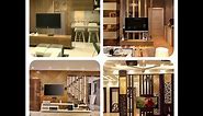 Living Room Partition Wall Design with Tv Stand | Tv Cabinets for Room Divider Ideas |Tv Unit Design