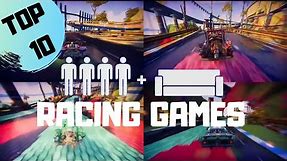 BEST 4 Player Splitscreen Racing Games on PS4 / PS5 | Couch Co-op | Multiplayer