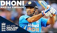 MS Dhoni - Master Finisher | England v India 2011 - Highlights