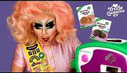 Trixie Bakes Girl Scout cookies in the Girl Scouts Cookie Oven