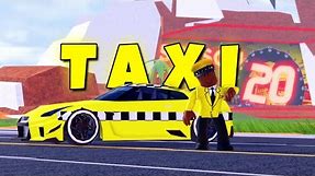 I became a Taxi Driver in Roblox Jailbreak