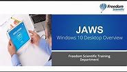 JAWS Windows 10 Desktop Overview