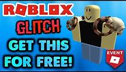 Glitched ROBLOX Event! Get "Skeletal Shoulder Pads" For FREE!