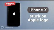 How to Fix iPhone X stuck on Apple logo - 2021 (3Ways)