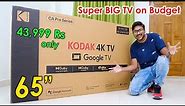 65" 4K Google TV for only 43,999 Rs... Full Paisa Vasool 🤯🔥