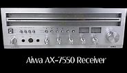 Aiwa AX-7550 AM/FM Stereo Receiver (1976-78)