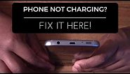 Samsung Galaxy S6/S7 Not Charging Problem Fix