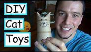 5 DIY Cat Toys | EASY + CHEAP