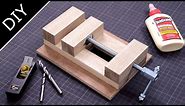 【Simple & Smart】Make a Wooden Vise - Drill Press Vise