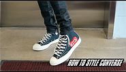 How to Style Converse | Review + On Foot (Chuck Taylor x CDG)