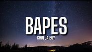 Soulja Boy - Bapes (Lyrics) I got me some Bathing Apes I got I got me some Bathing Apes[Tiktok Song]