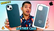 Apple iPhone 14 - Leather Case (Forest Green) - Review !⚡Worth To Buy ?🔥🔥