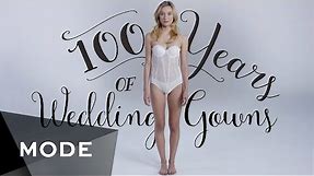 100 Years of Fashion: Wedding Dresses ★ Glam.com